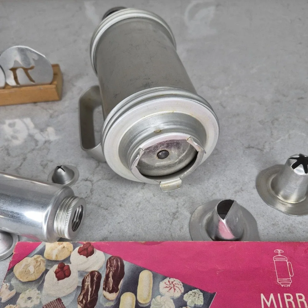 Vintage Mirro Aluminum‎ Cookie Press Cake Decorating